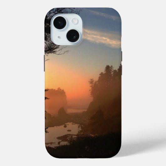 Coques Case-Mate iPhone Ruby Beach À Travers Les Arbres (Verso)