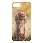 Coques Case-Mate iPhone Ruby Cavalier le roi Charles Spaniel (Dos)