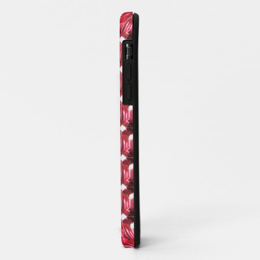 Coques Case-Mate iPhone Ruby Gemstone rose (Dos/Gauche)
