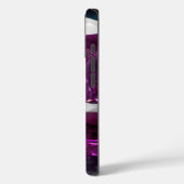 Coques Case-Mate iPhone Ruby Radiance Abstrait Magenta Hot Pink Crystal (Verso / Gauche)