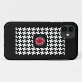 Coques Case-Mate iPhone Ruby Stone Pied de Poule iPhone 5 Couverture (Dos (Horizontal))