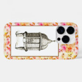 Coques Case-Mate iPhone ruche victorienne sur floral (Verso (horizontal))