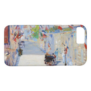Case-Mate iPhone Case Rue avec drapeaux français, Manet