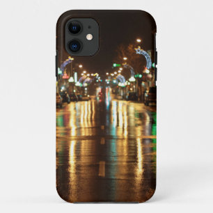 Coque Case-Mate Pour iPhone Rue de la ville la nuit, Kingston, Ontario.