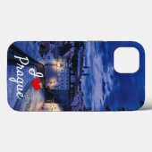 Coques Case-Mate iPhone Rue du soir à Prague (Verso (horizontal))