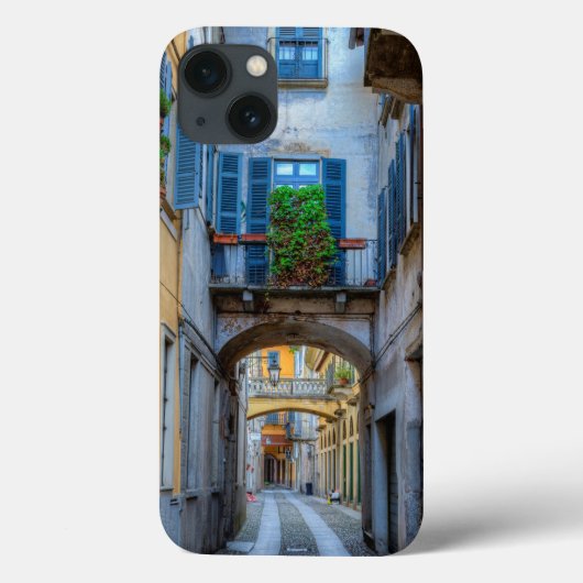 Coques Case-Mate iPhone Rue étroite de ville, Italie (Verso)