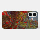 Coques Case-Mate iPhone Rue Montorgueil aux drapeaux de Claude Monet (Verso (horizontal))