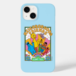 Coque Pour iPhone 14 Rue Sésame   Amis de voisinage
