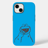 Coques Case-Mate iPhone Rue Sésame | Cookies Monster Bright (Verso)