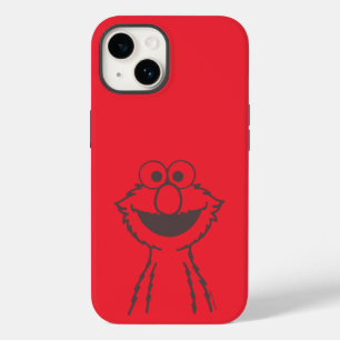 Coque Pour iPhone 14 Rue Sésame   Elmo Bright