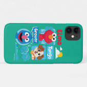 Coques Case-Mate iPhone Rue Sésame | Graphisme du parc d'Elmo, Tango et Gr (Dos (Horizontal))