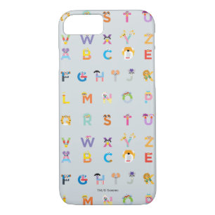 Case-Mate iPhone Case Rue Sésame Lettres de l'alphabet