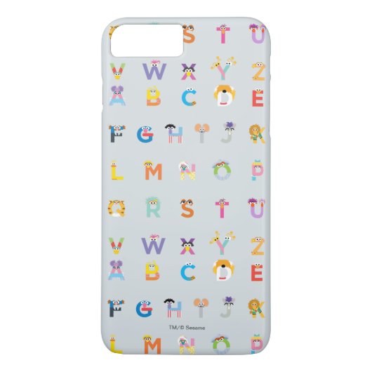 Coques Case-Mate iPhone Rue Sésame | Lettres de l'alphabet (Dos)