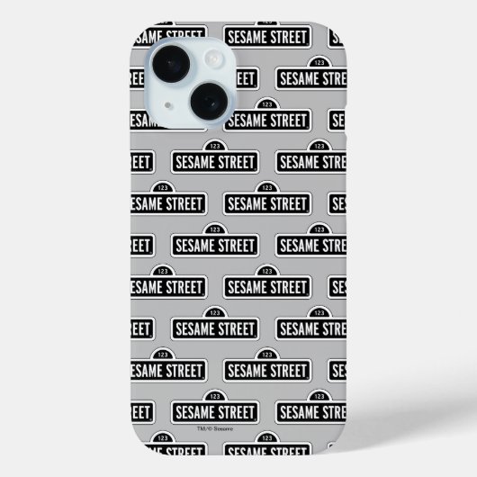 Coques Case-Mate iPhone Rue Sésame | Logo B&W (Verso)