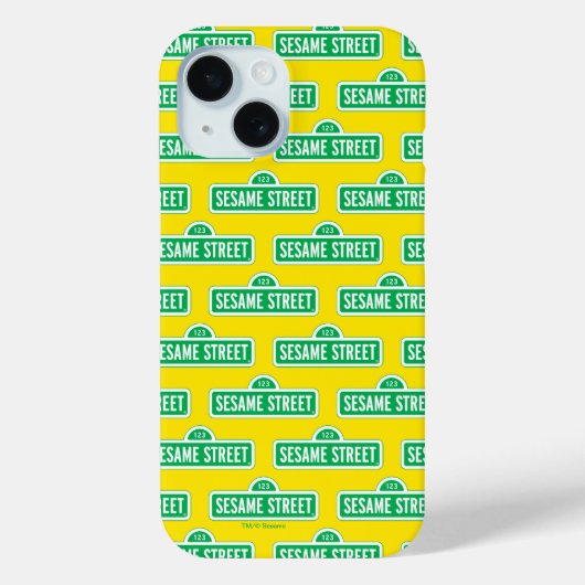 Coques Case-Mate iPhone Rue Sésame | Logo vert (Verso)