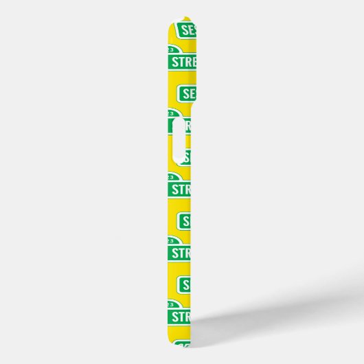 Coques Case-Mate iPhone Rue Sésame | Logo vert (Verso / Droite)