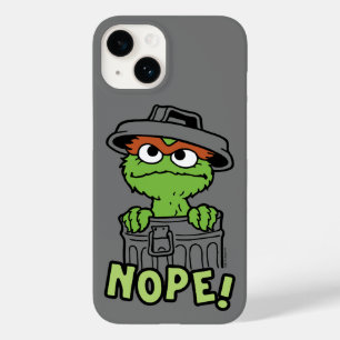 Coque Pour iPhone 14 Rue Sésame   Oscar le Grouch Nope!