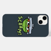 Coques Case-Mate iPhone Rue Sésame | Oscar the Grouch Scram! (Verso (horizontal))