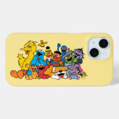 Coques Case-Mate iPhone Rue Sésame | Portrait du groupe Pals sésame (Verso (horizontal))