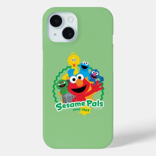 Coques Case-Mate iPhone Rue Sésame | Sesame Pals depuis 1969 (Verso)