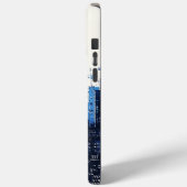 Coques Case-Mate iPhone Rue urbaine moderne bleue (Verso / Gauche)