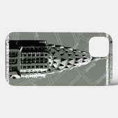 Coques Case-Mate iPhone Rues de New York avec Empire State Building (Verso (horizontal))