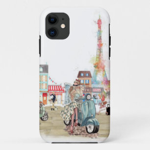 Case-Mate iPhone Case Rues mignonnes de collage de Paris