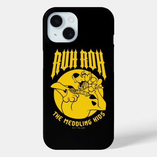 Coques Case-Mate iPhone Ruh Roh Scooby-Doo L'Icône Des Enfants En Médaille (Verso)