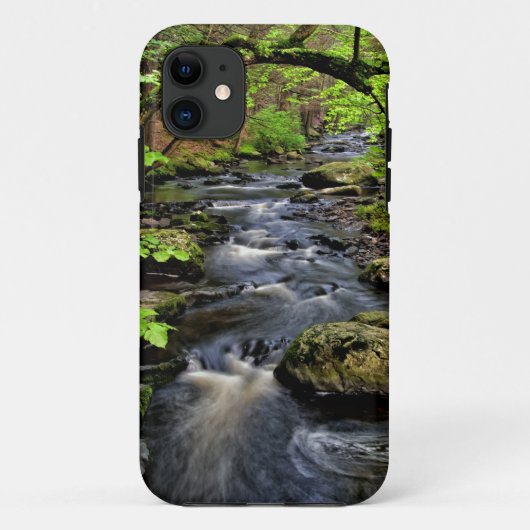 Coques Case-Mate iPhone Ruisseau traverse la forêt (Dos)