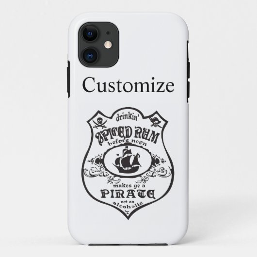 Coques Case-Mate iPhone Rum épicé Pirate Boisson Thunder_Cove (Dos)
