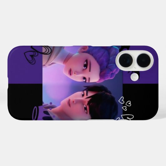 Coques Case-Mate iPhone Rumi x Jinu (Verso (horizontal))