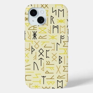 Coque Pour iPhone 15 Runes