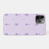 Coques Case-Mate iPhone Runes de la Fée Lavande (Dos (Horizontal))
