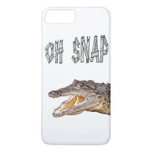 Coques Case-Mate iPhone RUPTURE de l'OH - alligator fâché (Dos)
