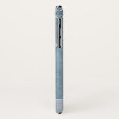 Coques Case-Mate iPhone Russe Bleu Bois Reindeer Pays Noël (Dos/Gauche)