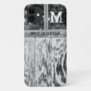 Case-Mate iPhone Case Russe noir et blanc photo meilleur papa jamais ini