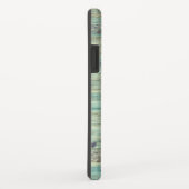 Coques Case-Mate iPhone Russe Ouest Turquoise Bois Cerf Monogramme crâne (Dos/Droite)