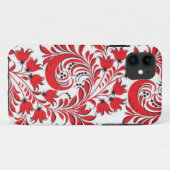 Coques Case-Mate iPhone Russe rouge Khokhloma (Dos (Horizontal))