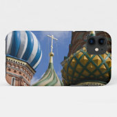 Coques Case-Mate iPhone Russie, Moscou, Carré rouge. Saint Basil's (Dos (Horizontal))