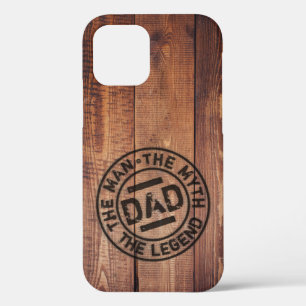 Case-Mate iPhone Case Rustic Dad L'Homme Mythe Légende Pyrographie Du B