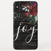 Coques Case-Mate iPhone Rustic Holiday Floral Joy (Dos)