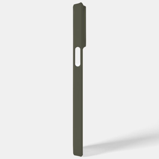Coques Case-Mate iPhone Rustic Laurel Script Monogramme Nom Coque-Mate iPh (Verso / Droite)