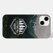 Coques Case-Mate iPhone Rustic Masculine Forest Mountains Outdoors (Verso (horizontal))