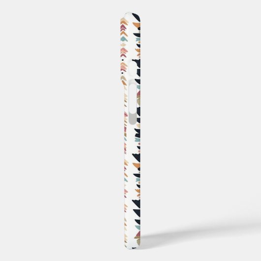 Coques Case-Mate iPhone Rustic Native Ethnic Mudcloth Aesthetic Vertical (Verso / Gauche)