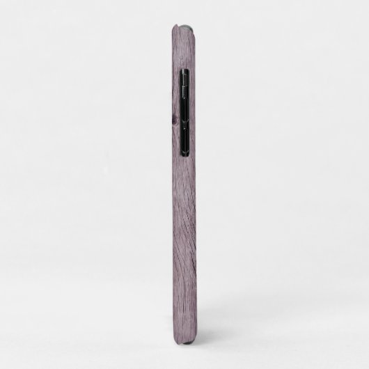 Coques Case-Mate iPhone Rustic Pastel Bois Plank Nom personnalisable (Dos/Gauche)
