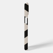 Coques Case-Mate iPhone Rustique Black X Chevron (Verso / Droite)