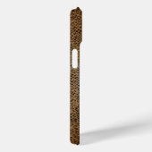 Coques Case-Mate iPhone rustique chic western burlap personnalisable mason (Verso / Droite)