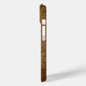 Coques Case-Mate iPhone rustique chic western burlap personnalisable mason (Verso / Gauche)