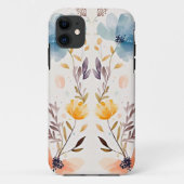 Coques Case-Mate iPhone rustique fleur sauvage (Dos)