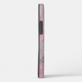 Coques Case-Mate iPhone Rustique gris rose Mallow Abstrait Art Nr42 Monogr (Verso / Droite)